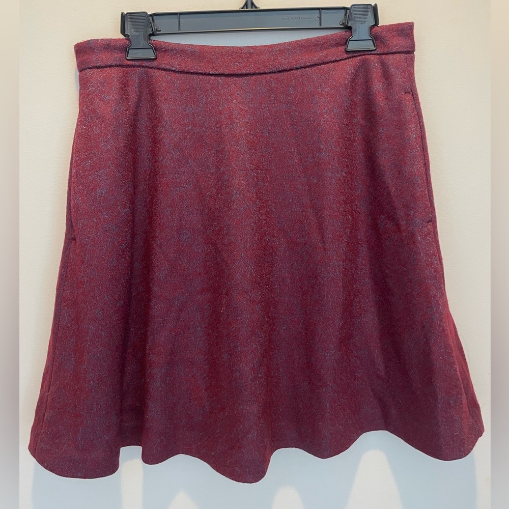Maroon Banana Republic Skirt
